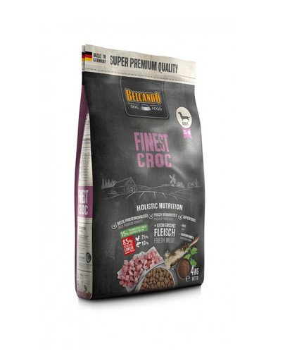 BELCANDO Finest Croc XS-M - croquettes de volaille pour chiens difficiles de petites et moyennes tailles 4 kg