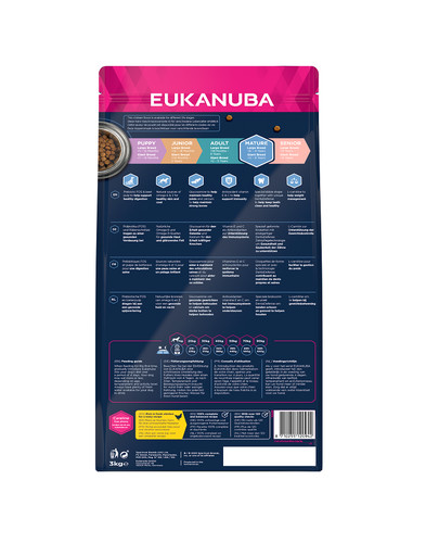 EUKANUBA - Poulet pour Chiens Séniors de Grandes Races - 3 kg