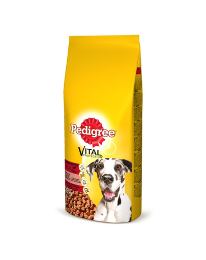 PEDIGREE Vital Protecion Croquettes au bœuf pour grand chien 15 kg