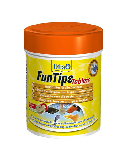 TETRA Tablets Tips 20 comprimés de nourriture sous forme de comprimés