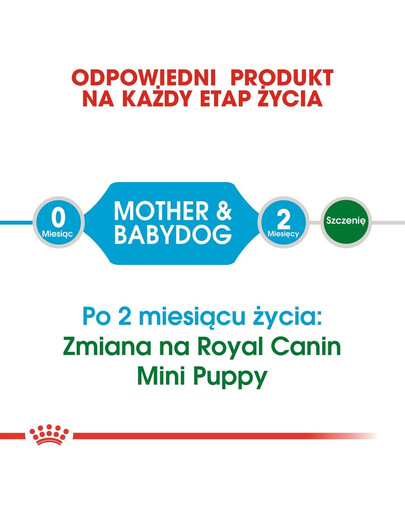ROYAL CANIN Mini Starter Mother& Babydog 4 kg karma sucha dla suk w ciąży i okresie laktacji oraz szczeniąt, od 4 do 8 tygodnia, ras małych