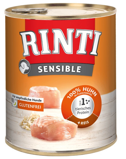 RINTI Sensible Pollo e riso 800g