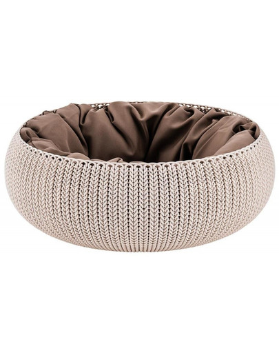 CURVER Letto per animali domestici KNIT beige