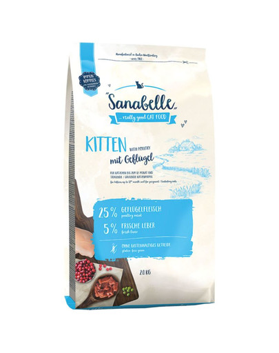 SANABELLE Kitten Pollame 2 kg