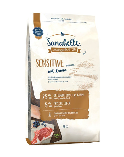 SANABELLE SENSITIVE Agnello 2 kg
