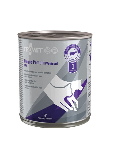 TROVET Unique Protein Venison UPV 800g