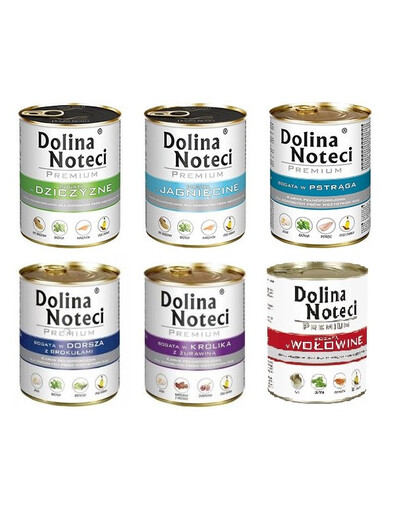 DOLINA NOTECI Premium Mix gusti 30 x 800g senza pollame