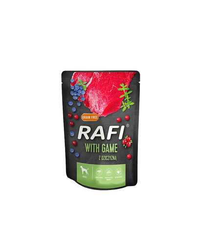 DOLINA NOTECI Rafi con selvaggina in busta 300g