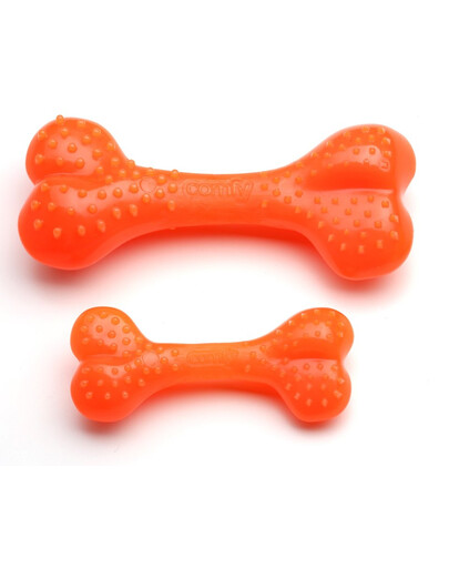 COMFY Zabawka Mint Dental Bone Pomarańczowa 16,5cm