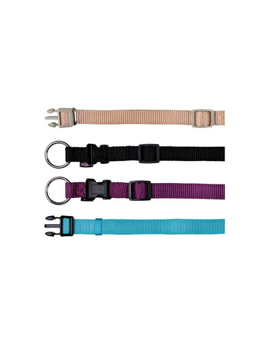 TRIXIE Obroża nylon 40-65 cm / 25 mm czarna