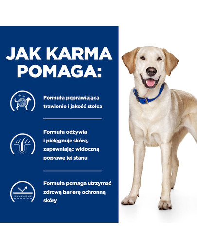 HILL'S Prescription Diet Canine d/d Duck&Rice 1,5 kg cibo per rinforzare la pelle del cane