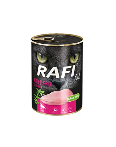DOLINA NOTECI RAFI Cat adult con tacchino 400g