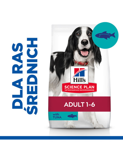 HILL'S Science Plan Canine Adult Advanced Fitness Tuna & Rice 12 kg