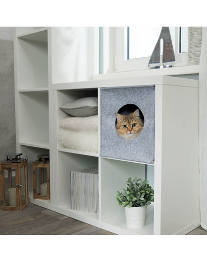TRIXIE Junior Tapis en patchwork pour chiots et chatons 68 × 62 cm