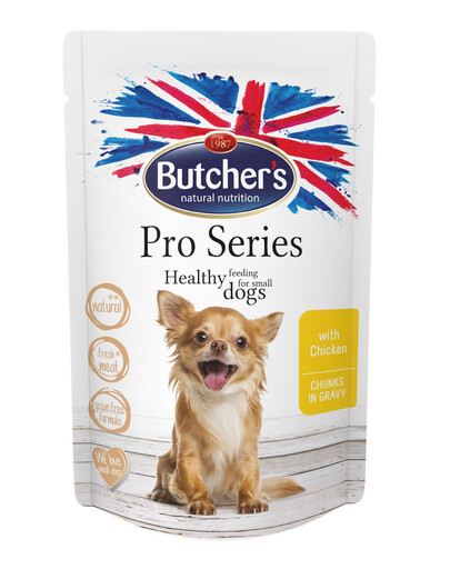 BUTCHER'S ProSeries Dog con pezzi di pollo in salsa 100 g