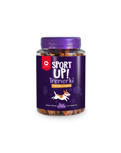 MACED SPORT UP Trenerki z olejem z łososia dla psa 300g
