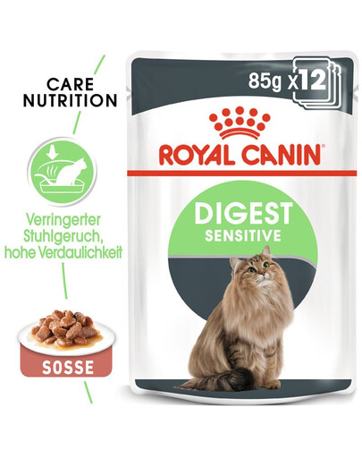 ROYAL CANIN Digest SENSITIVE w sosie 48x85 g