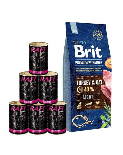 RINTI Sachet de viande de poulet 400 g de pâtée complète pour chien
