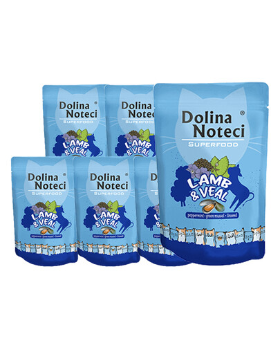 DOLINA NOTECI Superfood agnello e vitello 10 x 85g
