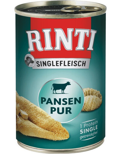 RINTI Singlefleisch Rumen Pure 12 x 400 g monoproteinowa żwacze