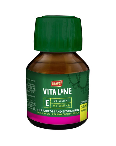 VITAPOL Vitamina E per uccelli esotici 50ml