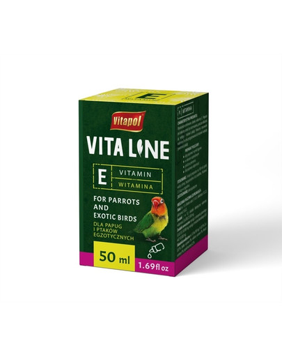 VITAPOL Vitamina E per uccelli esotici 50ml