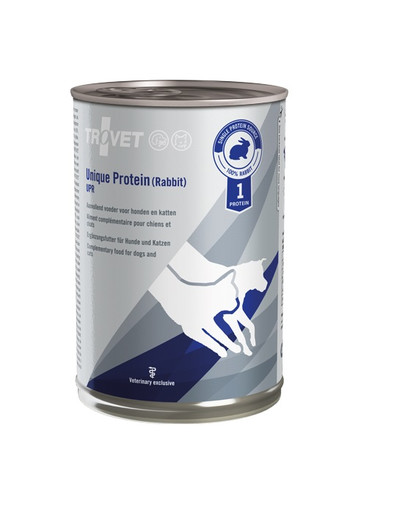 TROVET Unique Protein Rabbit UPH 12x400 g