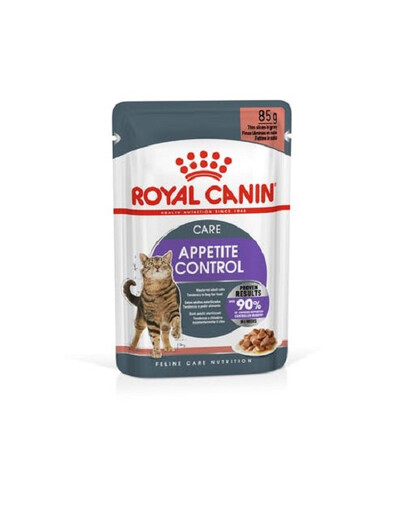 ROYAL CANIN Appetite Control Gravy 44x85 g mokra karma dla dorosłych kotów z nadmiernym apetytem