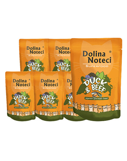 DOLINA NOTECI Superfood anatra e manzo 10 x 85g
