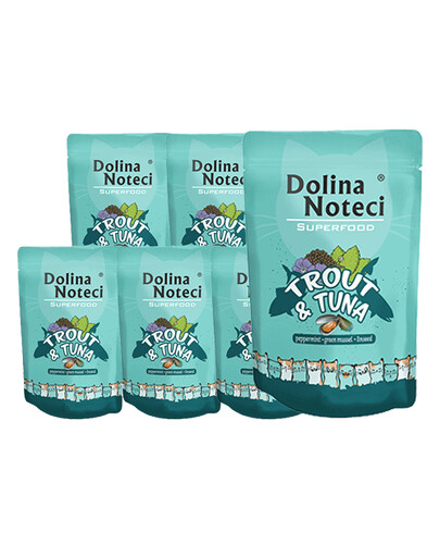 DOLINA NOTECI Superfood trota e tonno 10 x 85g