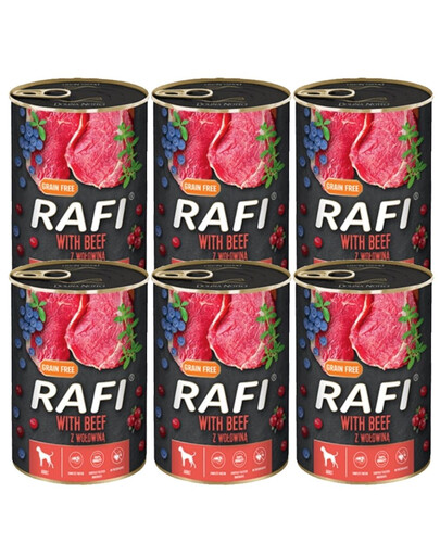 DOLINA NOTECI RAFI Beef con manzo 6 x 400g