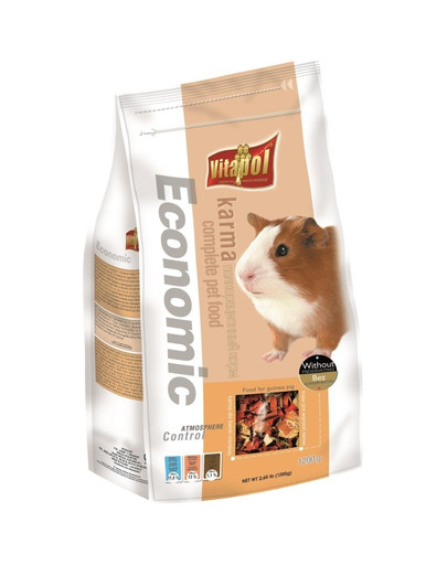 VITAPOL Economic cibo per porcelli d'india 1200g