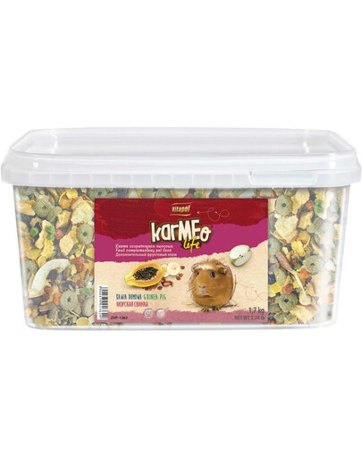 VITAPOL Owocowy pokarm świnka wiaderko 1.7 kg