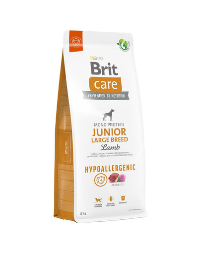 BRIT Care Hypoallergenic Junior Large Breed con agnello 12 kg