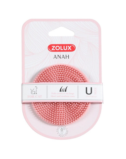 ZOLUX ANAH Spazzola in gomma per gatti