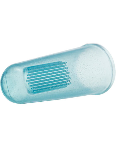 TRIXIE Set di spazzolini da dito per denti per un cane/gatto 6cm 2 pz.