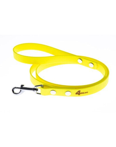 4WILD Smycz wodoodporna 150 cm neonowy żółty