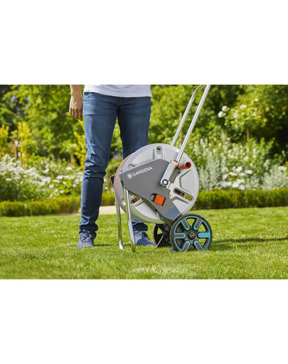 GARDENA CleverRoll M Carrello portagomma in metallo