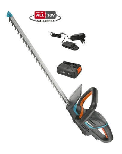GARDENA Tagliasiepi a batteria ComfortCut 60/18V P4A con batteria