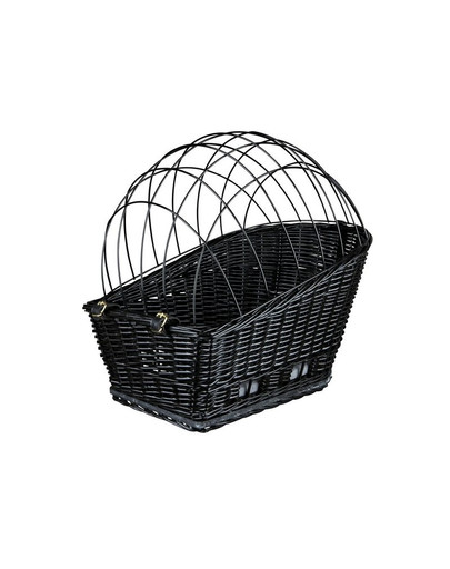 TRIXIE Cestino per bicicletta 35 x 49 x 55 cm nero