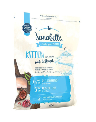 SANABELLE Gattino con pollame 400 g