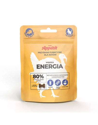 COMFY Appetit Bocconcino funzionale per gatti Energy 70 g
