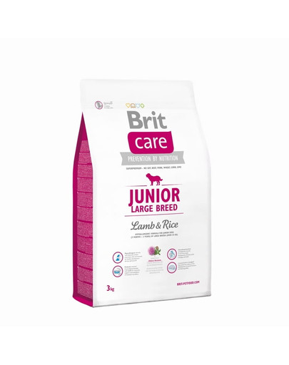 BRIT Care Junior Large Breed Lamb & Rice 3 kg