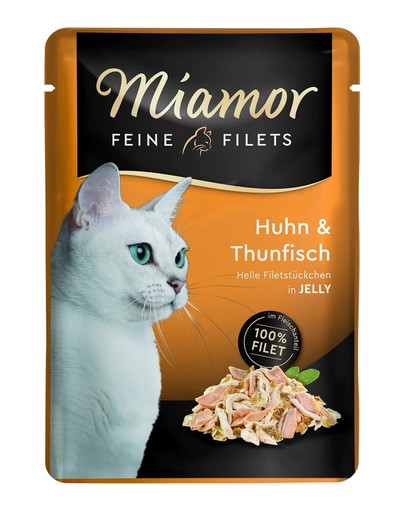 MIAMOR Feine Filetti di pollo e tonno 100 g bustina