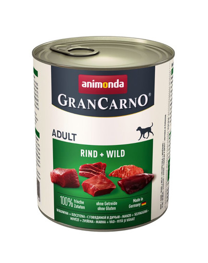 ANIMONDA Grancarno cervo 800g