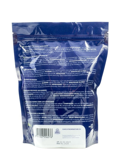 PETMEX chicken paw 1kg natural dog chew