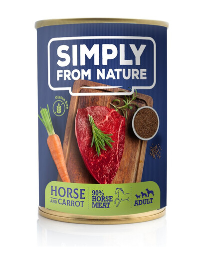 SIMPLY FROM NATURE 400 g bezbożowa karma dla psów wszystkich ras i w każdym wieku