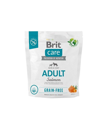 BRIT Care Grain-free Adult con salmone 1kg