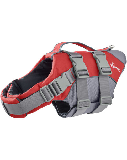 HUNTER Moss S Giubbotto di salvataggio per cani 46-55cm rosso