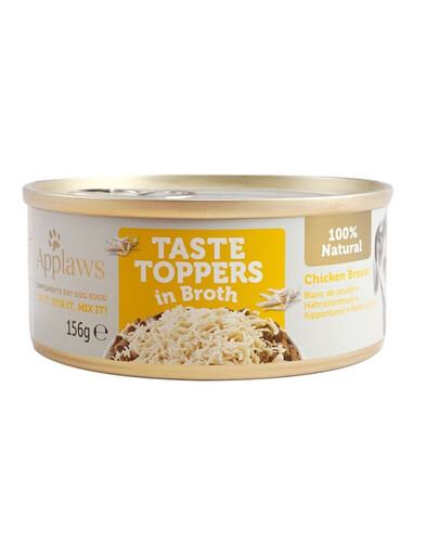 APPLAWS Dog Tin Cibo umido per cani con petto di pollo e riso 6x156 g